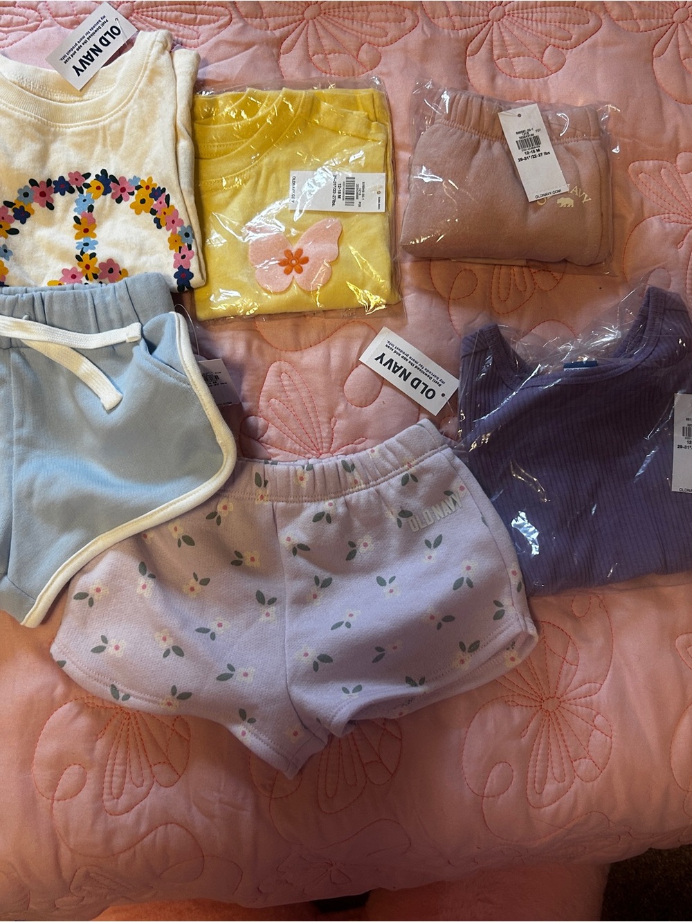 NWT old navy 12-18 mo toddler girl bundle